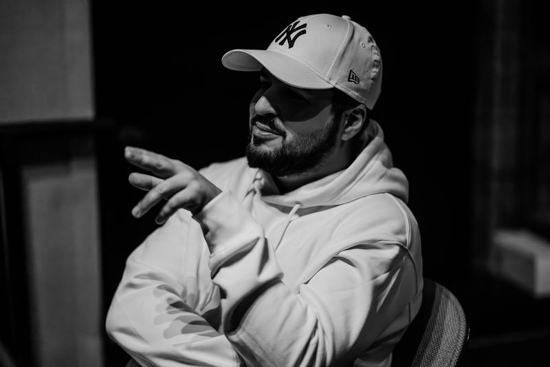 Il Kele in studio di registrazione